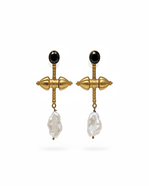 Barukh Drop Gem Earrings