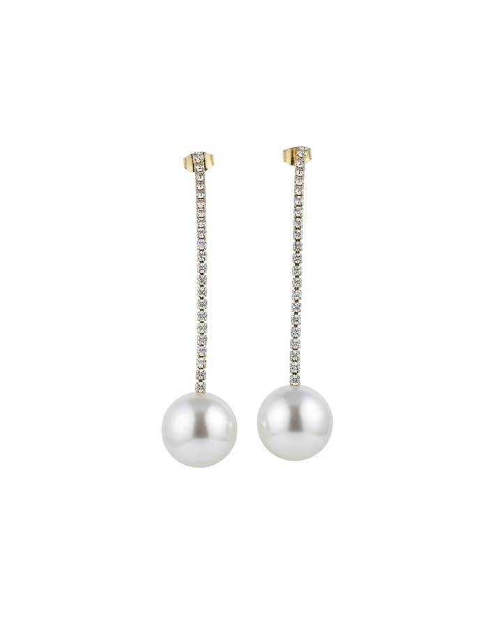 CZ Pearl Drop Climbers